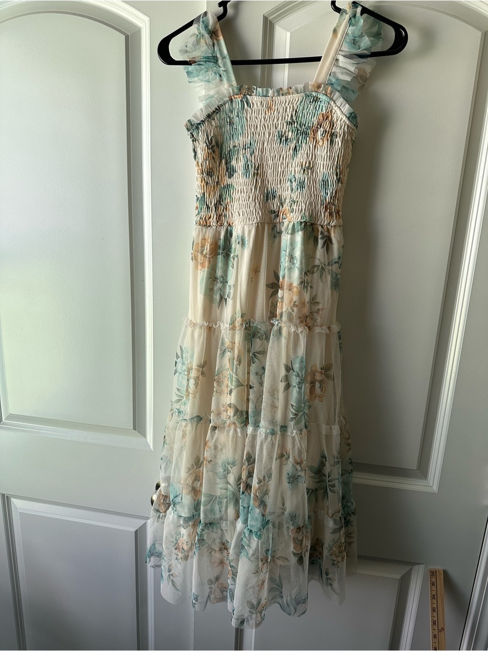Zenzi Cream Girls L Midi Dress